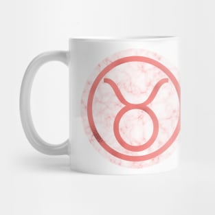 Living Coral Marble Zodiac - Taurus Mug